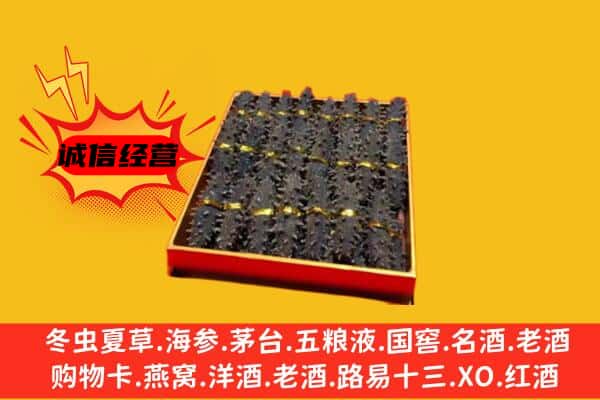 郯城县回收海参